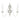 Flemish 2 Light Wall Light Distressed Powder Grey