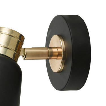 Fry 1 Light Spotlight Black & Rose Gold