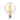 ES (E27) G125 LED 8W Clear Dimmable