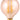 ES (E27) G125 LED 7W Tinted Dimmable