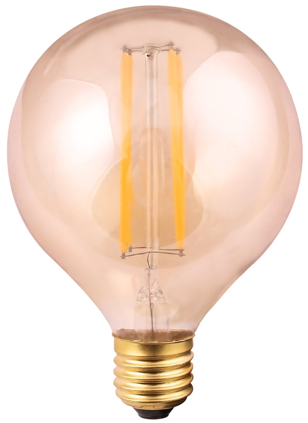ES (E27) G125 LED 7W Tinted Dimmable