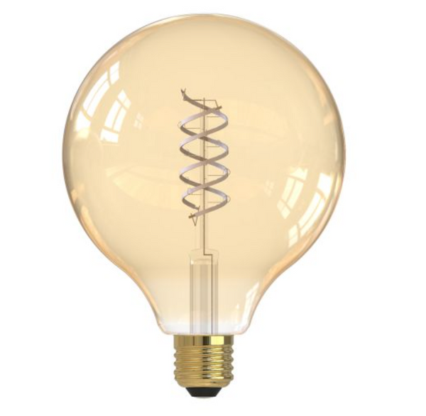 ES (E27) 5.5 Watt G125 Tint White Filament LED Dimmable