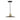 Hannover 1 Light Pendant Black & Antique Brass