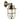 Harbour 1 Light Down Wall Light Antique Brass IP64