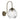 Henley Single Wall Light in Antique Brass