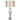 Hinton Table Lamp Crystal C/W Shade