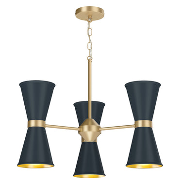 BESPOKE - Hyde 6 Light Pendant, Select Finish and Outer Colour