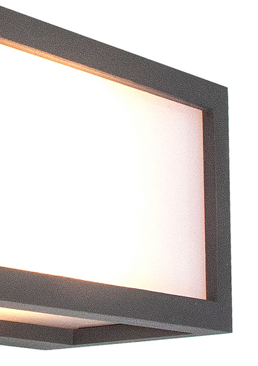 Utah Wall Light Anthracite IP65