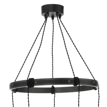 Ivan 5 Light Pendant Rustic