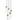 Jodelle 5 Light Spiral Pendant Polished Bronze & Clear Glass