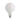 ES (E27) G95 LED 8W Opal Dimmable