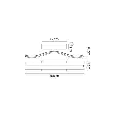 Juni Wall Lamp, 16W LED, White