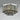Logan 5 Light Flush Polished Chrome & Smoked Glass