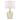 Lolek Table Lamp Silver Glass With Shade