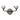 Luther Double Wall Bracket Black Chrome