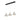 A2 - Latitude 3 Light LED Bar Pendant Matt Black
