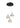 A2 - Latitude 3 Light LED Round Pendant Matt Black