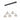 A2 - Latitude 5 Light LED Bar Pendant Matt Black