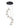 A2 - Latitude 8 Light LED Round Pendant Matt Black