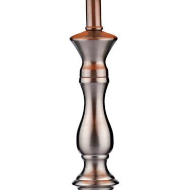Madrid Ball Table Lamp Satin Chrome C/W Shade