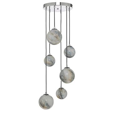 Mikara 6 Light Cluster Pendant