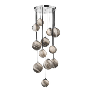 Mikara 12 Light Cluster Pendant 1.5M
