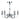 Murray 5 Light Pendant Polished Chrome
