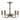 Murray 5 Light Pendant Antique Brass