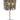 A2 - Nevarra 3 Light Table Lamp Polished Chrome & Smoked Crystal