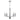Oleana 5 Light Pendant Polished Chrome Crystal