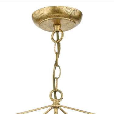 Orsini 1 Light Pendant Antique Gold