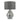 Quinn Table Lamp Smoked C/W Shade