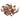 Rawley 4 Light Ribbon Flush Brushed Copper