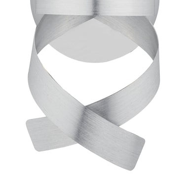 Rawley 1 Light Wall Bracket Brushed Aluminium