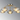 Rowan 5 Light Semi Flush Antique Brass & Cognac Glass
