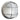 Salcombe Large Round Steel Wall Light IP44