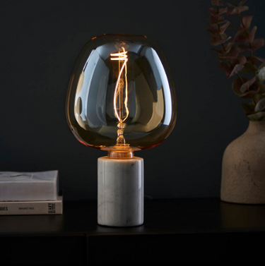 ES (E27) Filament 4 Watt LED Swirl Amber