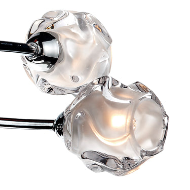 Seattle 8 Light Semi Flush Polished Chrome
