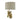 Sophie Wall Gold C/W Natural Linen Shade