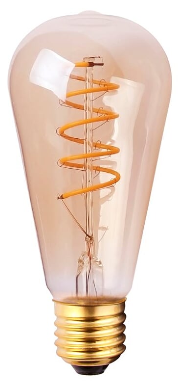 ES (E27) ST64 LED Edison 4W Vintage Dimmable