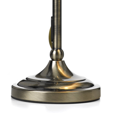 Suffolk Table Lamp Rise & Fall Antique Brass