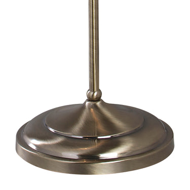 Suffolk Floor Lamp Rise & Fall Antique Brass
