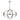 Symbol 3 Light Pendant Satin Chrome
