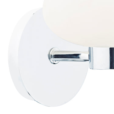 System Single Wall Bracket Polished Chrome
