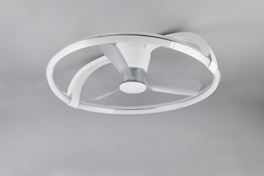 Holmes Ceiling Fan, White with CCT & Dimmable via Remote