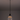 Nimbus Single Pendant, All Black - Complete with 200mm Clear Bulb