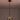 Nimbus Single Pendant, Black & Brass - Complete with 200mm Smoked Bulb