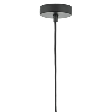 Taplow 1 Light Pendant Black & Copper