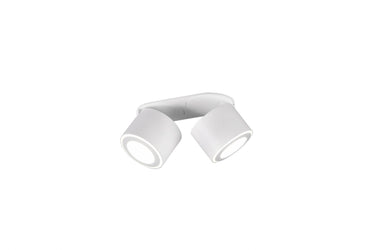 Taurus Double LED Spot Matt White