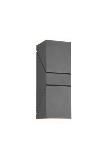 Avon LED Double Wall Light Anthracite IP54